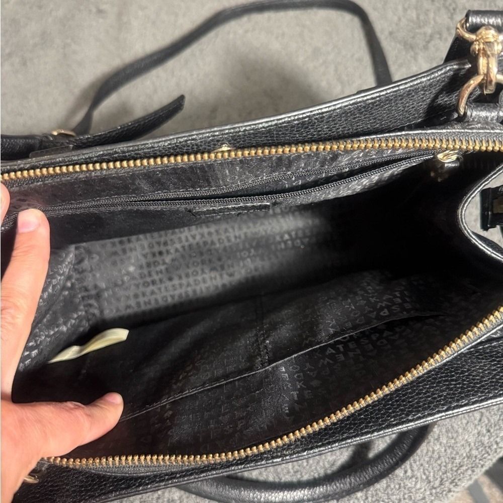 Kate Spade New York Mulberry Street Lise Satchel in Black - Picture 4 of 10
